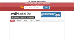 Desktop Screenshot of locked-out-of.com