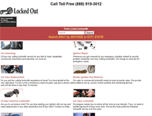 Tablet Screenshot of locked-out-of.com